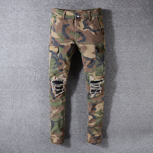 Pantalones Vaqueros Camuflaje para Hombre - Image 10