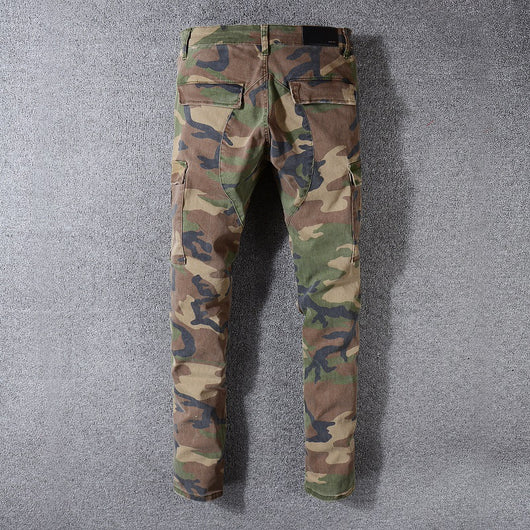 Pantalones Vaqueros Camuflaje para Hombre - Image 11