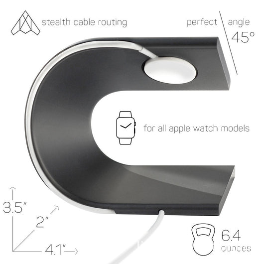 Soporte de Aluminio en U para Apple Watch - Bracket Compatible - Image 8