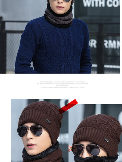 Conjunto de Gorro y Bufanda para Hombre y Mujer - Abrigo Invernal - Image 12