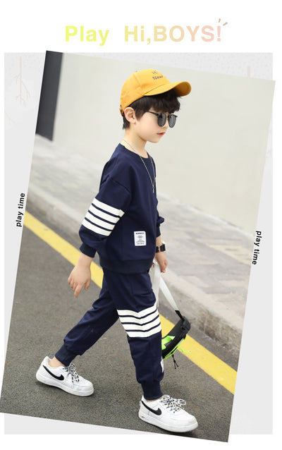 Traje Deportivo Infantil Dos Piezas - Estilo Casual Elegante - Image 9