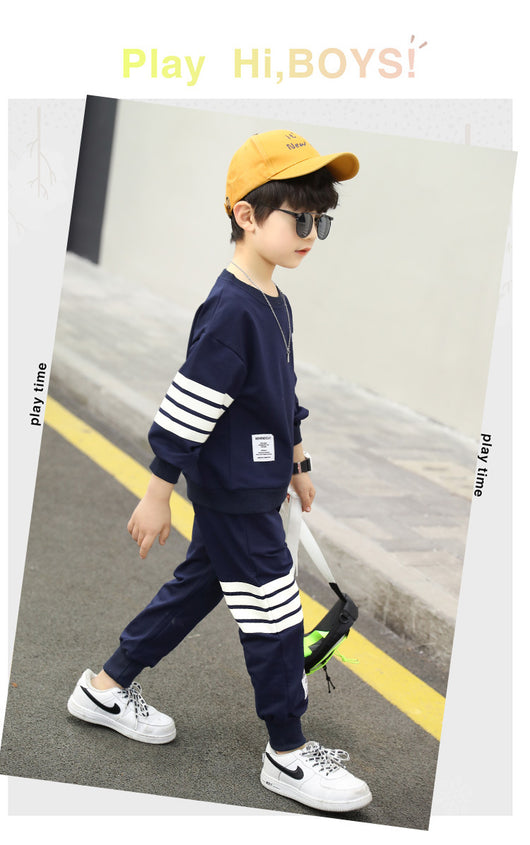 Traje Deportivo Infantil Dos Piezas - Estilo Casual Elegante - Image 9
