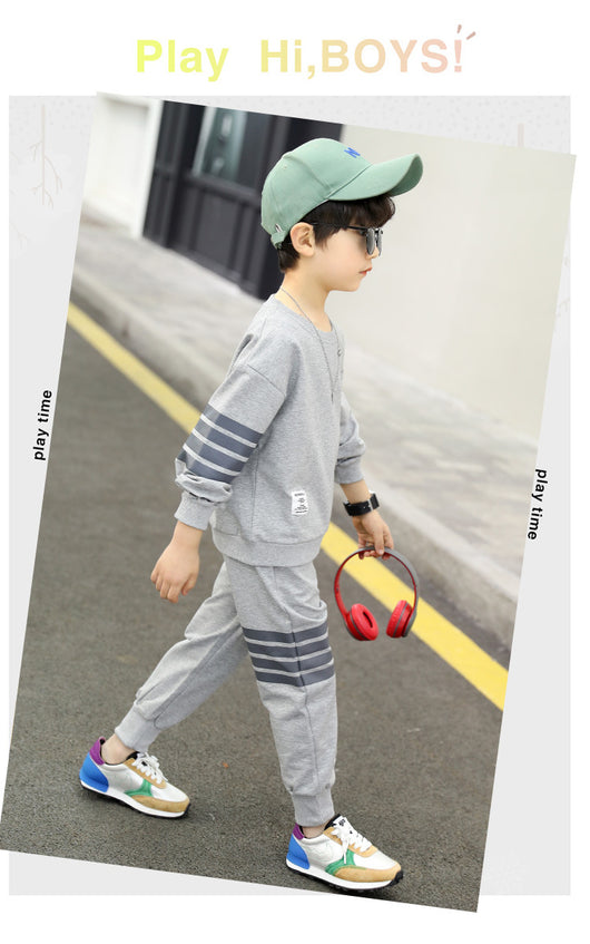Traje Deportivo Infantil Dos Piezas - Estilo Casual Elegante - Image 14