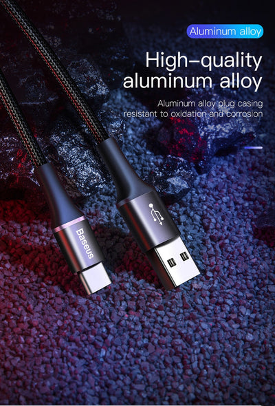 Cable USB Tipo C de Carga Rápida para Samsung S10 S9 y Xiaomi Mi9 - Image 14
