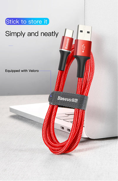 Cable USB Tipo C de Carga Rápida para Samsung S10 S9 y Xiaomi Mi9 - Image 16