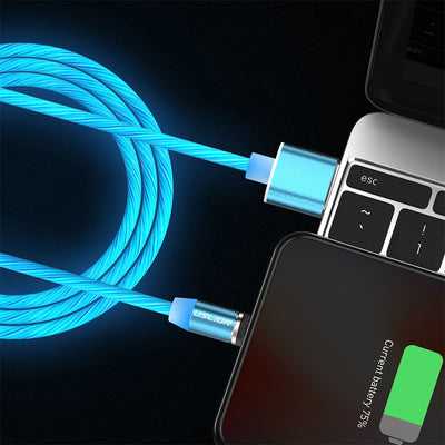 Cable de Carga Magnético USB LED Compatible con Apple - Cargador Rápido Type C y Micro - Image 10