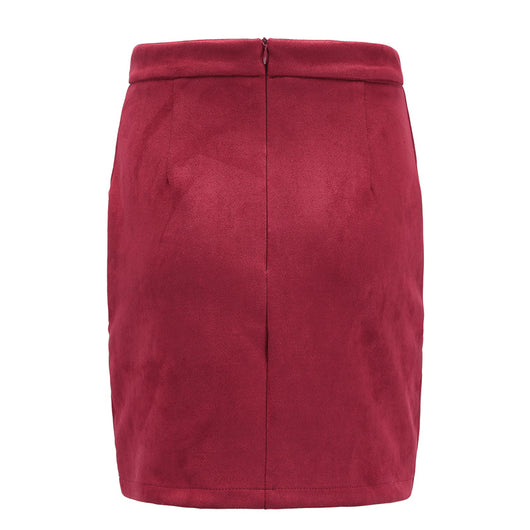 Falda Blanca Ajustada con Bandage Estilo A-Line - Image 4