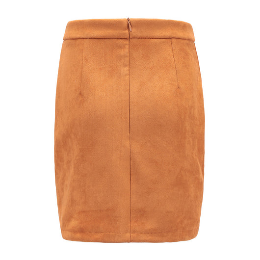 Falda Blanca Ajustada con Bandage Estilo A-Line - Image 8