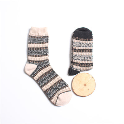 Calcetines de Lana de Conejo para Hombre - Elegancia Profesional - Image 15