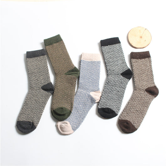Calcetines de Lana de Conejo para Hombre - Elegancia Profesional - Image 19