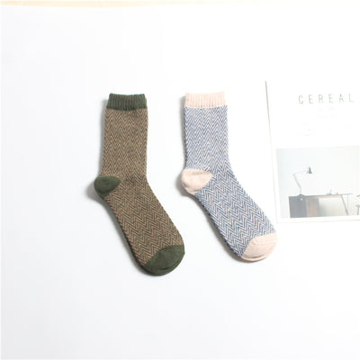 Calcetines de Lana de Conejo para Hombre - Elegancia Profesional - Image 20