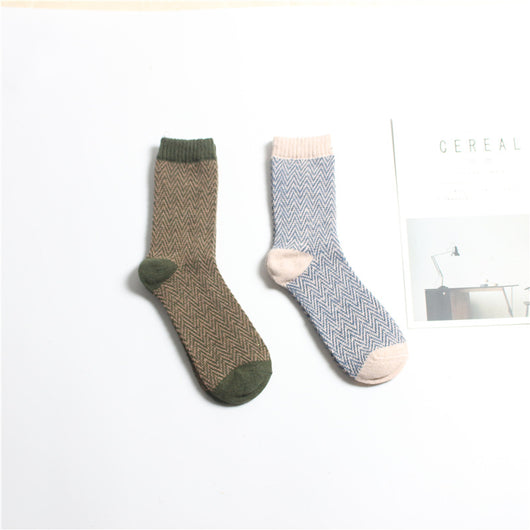Calcetines de Lana de Conejo para Hombre - Elegancia Profesional - Image 20