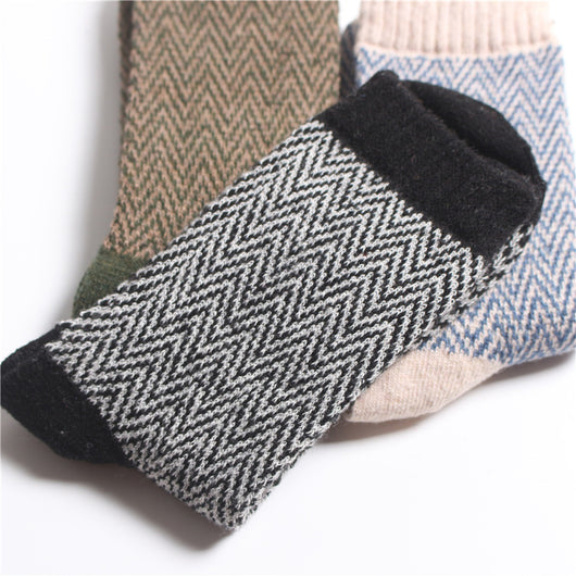Calcetines de Lana de Conejo para Hombre - Elegancia Profesional - Image 21