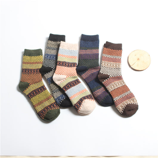 Calcetines de Lana de Conejo para Hombre - Elegancia Profesional - Image 27