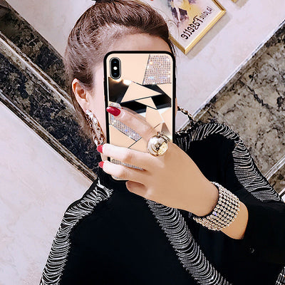 Funda para iPhone con Espejo y Cristales Brillantes - Image 3
