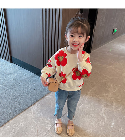 Playera Infantil Estampado Osito Floral - Tendencia Moderna - Image 18