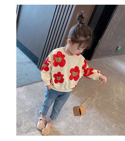 Playera Infantil Estampado Osito Floral - Tendencia Moderna - Image 26