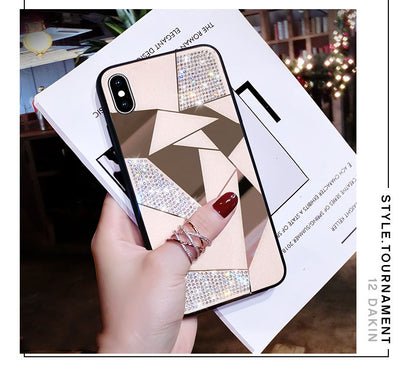 Funda para iPhone con Espejo y Cristales Brillantes - Image 7