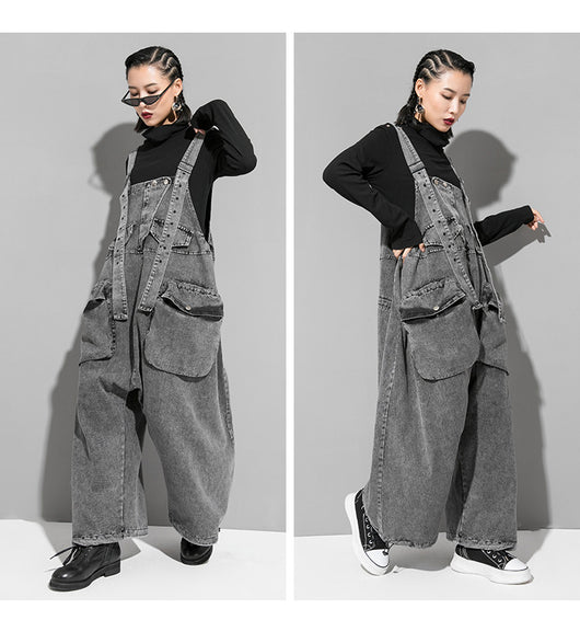 Overol de Mezclilla Trendy Talla Grande - Image 7