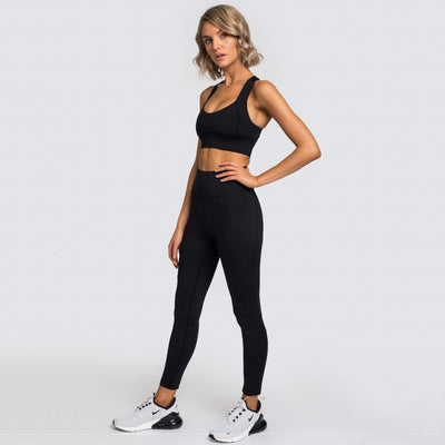 Conjunto Deportivo de Yoga en Colores Puros - Image 17