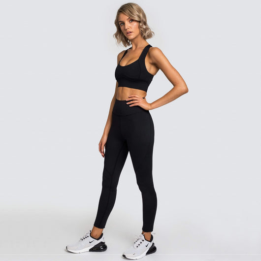 Conjunto Deportivo de Yoga en Colores Puros - Image 17