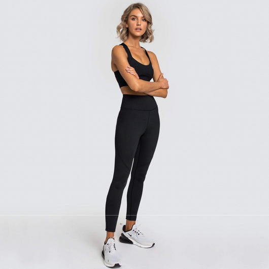 Conjunto Deportivo de Yoga en Colores Puros - Image 18