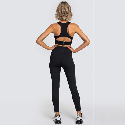Conjunto Deportivo de Yoga en Colores Puros - Image 19