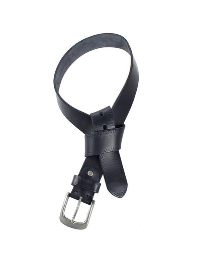Cinturón de Cuero Curtido Vegetal Premium Unisex con Hebilla de Aleación - Image 29