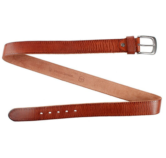 Cinturón de Cuero Curtido Vegetal Premium Unisex con Hebilla de Aleación - Image 31