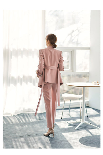 Traje Ejecutivo para Mujer con Cintura Ajustable - Image 14