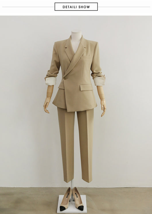 Traje Ejecutivo para Mujer con Cintura Ajustable - Image 16