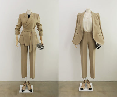 Traje Ejecutivo para Mujer con Cintura Ajustable - Image 17