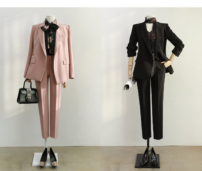 Traje Ejecutivo para Mujer con Cintura Ajustable - Image 18