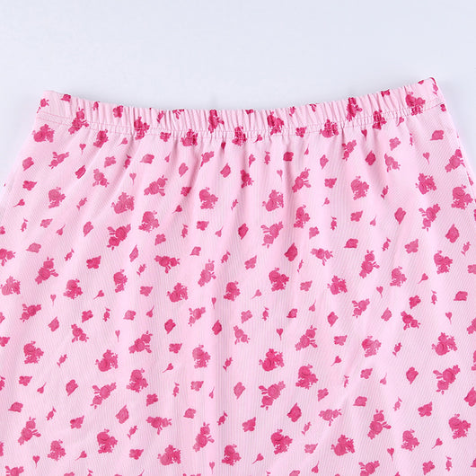 Falda Larga Cuadrillé de Doble Capa - Estilo Romántico para Festividades - Image 33