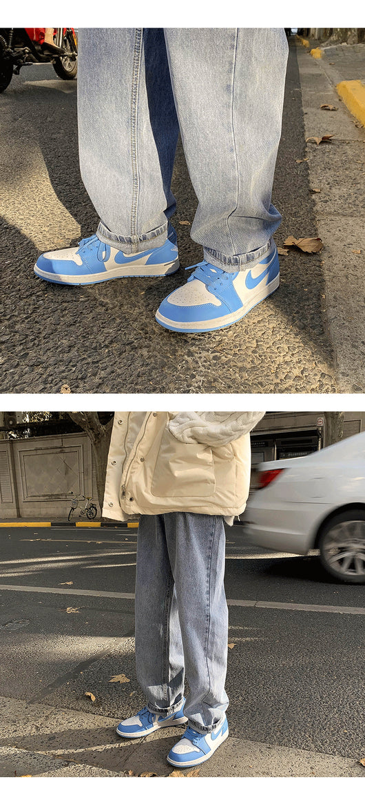 Jeans Rectos Holgados Estilo Vintage para Hombre - Image 7