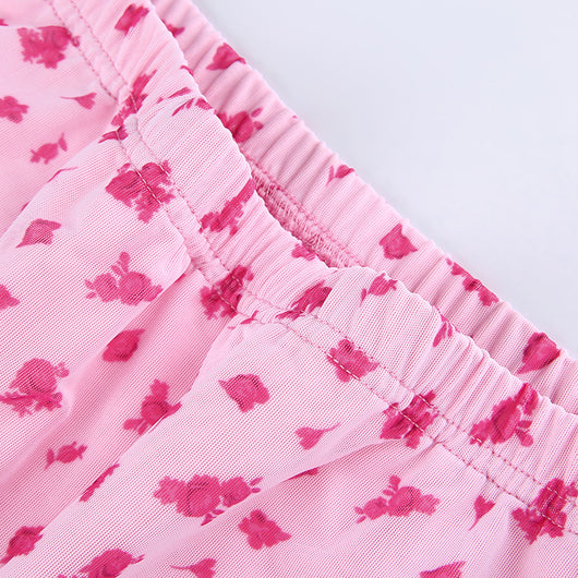 Falda Larga Cuadrillé de Doble Capa - Estilo Romántico para Festividades - Image 34