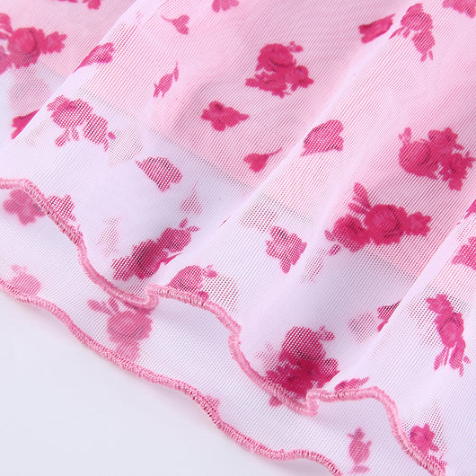 Falda Larga Cuadrillé de Doble Capa - Estilo Romántico para Festividades - Image 35