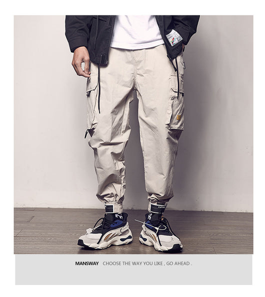 Pantalones casuales con cintas ajustables Velcro - Image 6