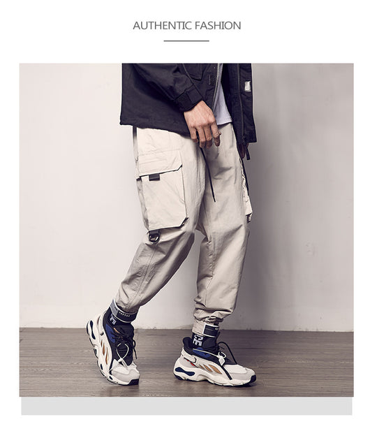 Pantalones casuales con cintas ajustables Velcro - Image 7