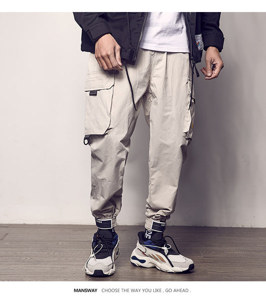Pantalones casuales con cintas ajustables Velcro - Image 8