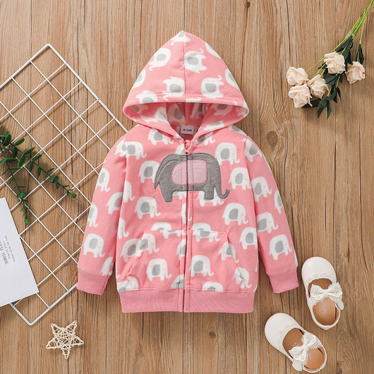 Chamarra Infantil con Capucha y Cierre - Diseño Divertido para Niños 1-5 Años - Image 6