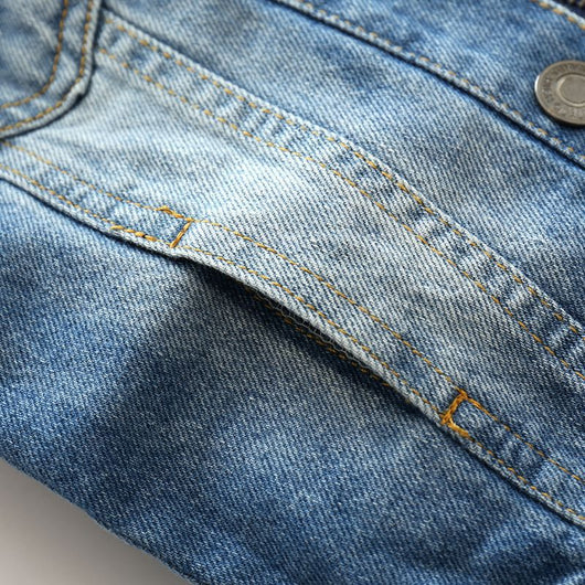 Chaqueta de Mezclilla Suave para Niños y Adolescentes - Image 13