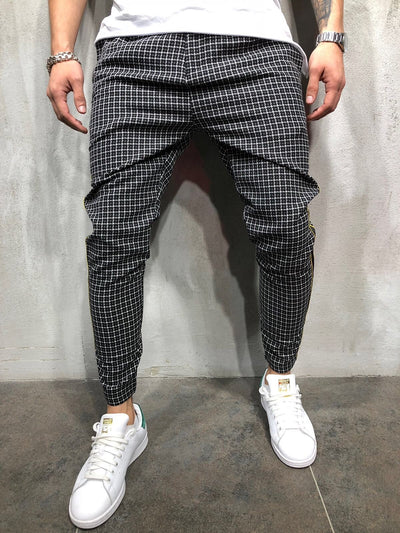 Pantalones Deportivos Casual con Franjas y Webbing Lateral - Image 12