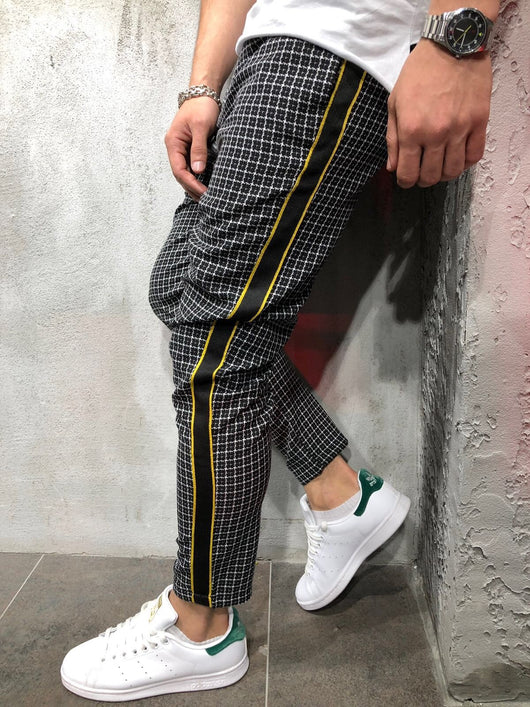 Pantalones Deportivos Casual con Franjas y Webbing Lateral - Image 13