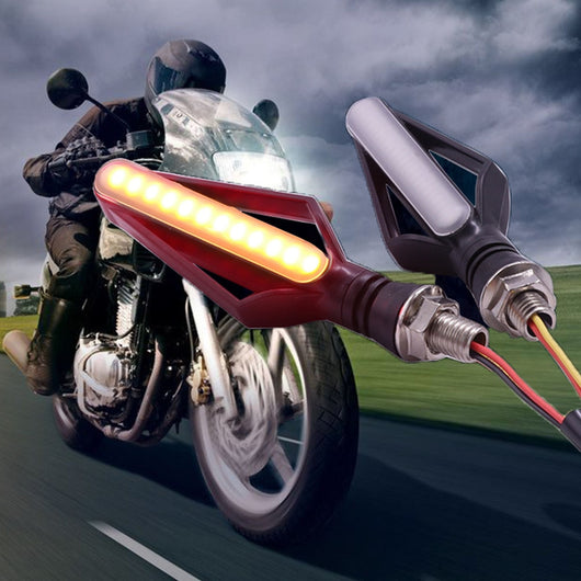 Direccionales LED Secuenciales para Moto con Luz de Freno - Image 8