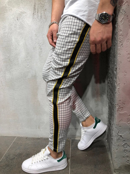 Pantalones Deportivos Casual con Franjas y Webbing Lateral - Image 19