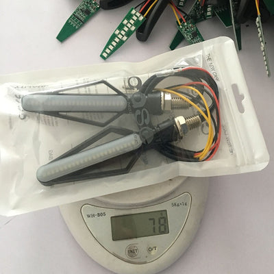 Direccionales LED Secuenciales para Moto con Luz de Freno - Image 13