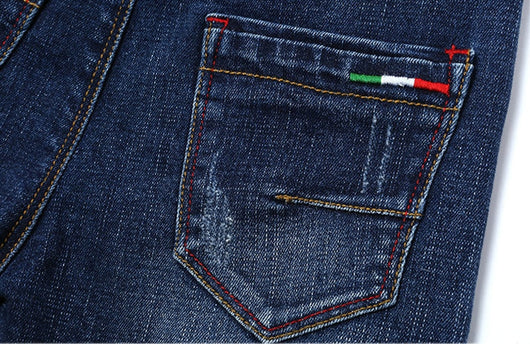 Pantalones Vaqueros para Niños - Estilo Moderno Primavera Otoño - Image 10