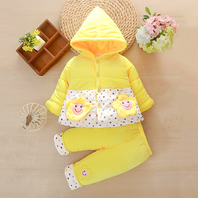 Conjunto de Abrigo Acolchado para Niñas - Otoño e Invierno - Image 7