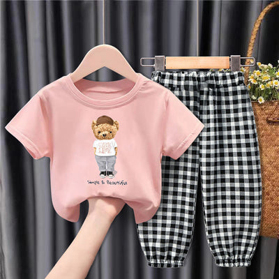 Conjunto de Pantalones Cuadros Sueltos Antiinsectos para Niños - Diseño Moderno y Cómodo - Image 8